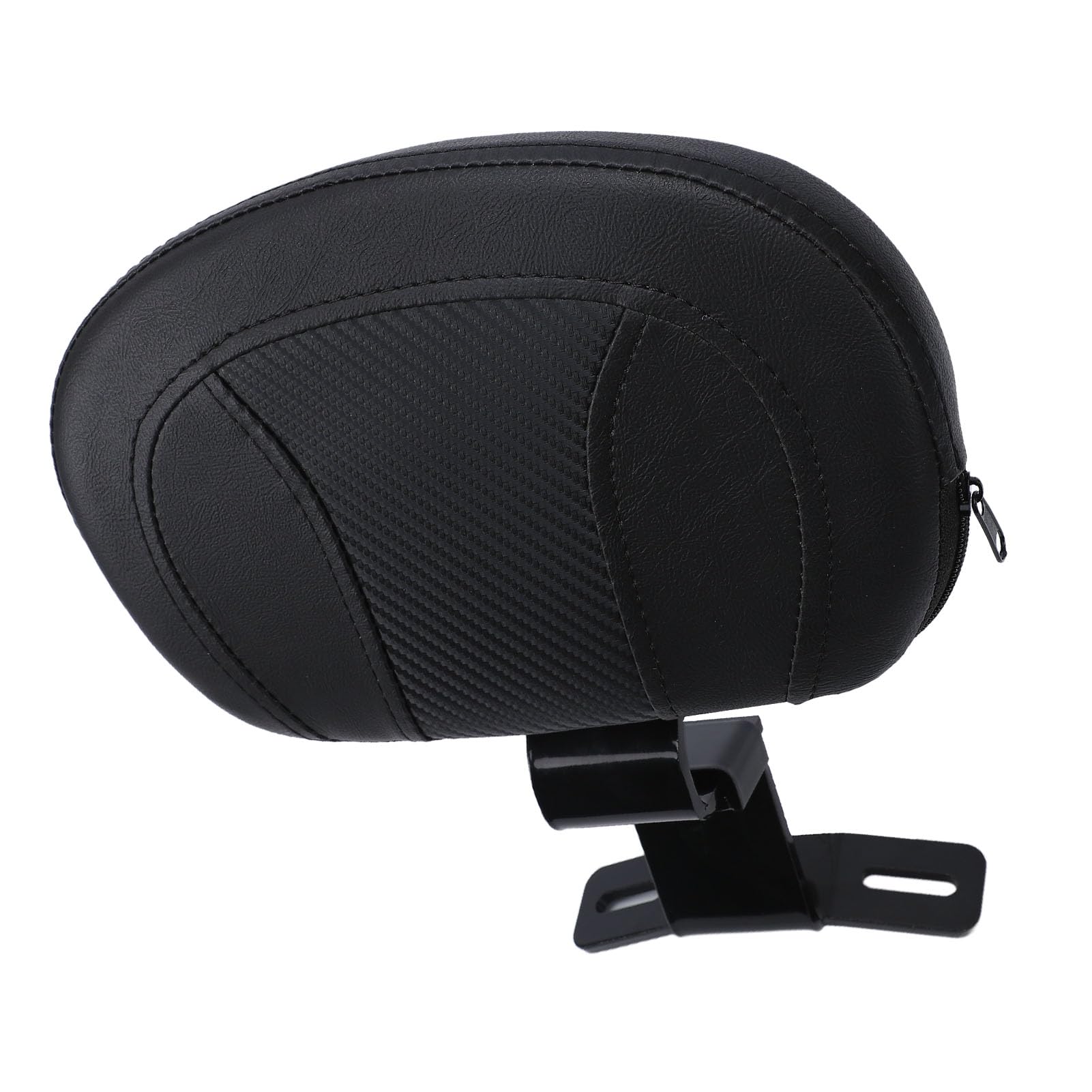 Bewinner Dossier de Siège Conducteur de Moto pour Touring 2009-2022, Dossier de Pilote Réglable avec Support Lombaire, Conception Ergonomique pour Electra Glide FLHT FLHX FLTR