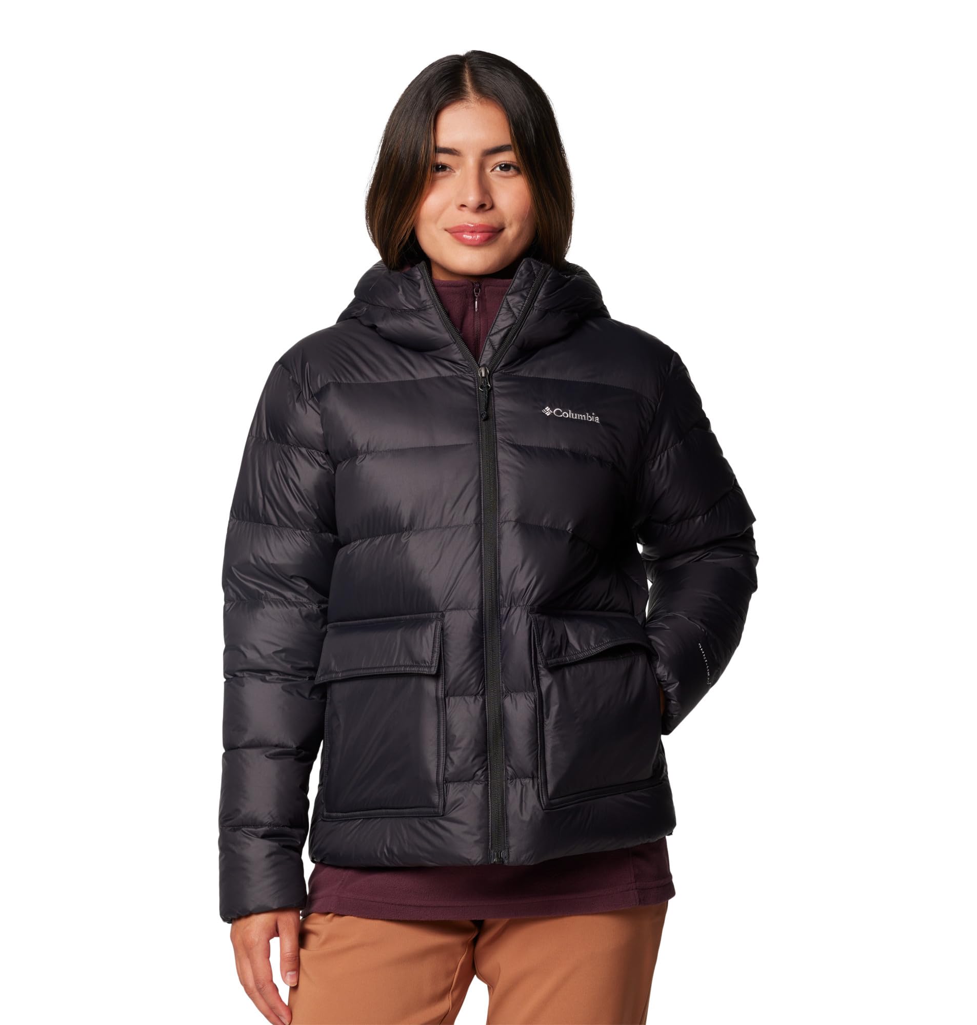 Columbia Damen Harmony Falls Daunenjacke mit Kapuze Daunenjacke mit Kapuze (1er Pack)