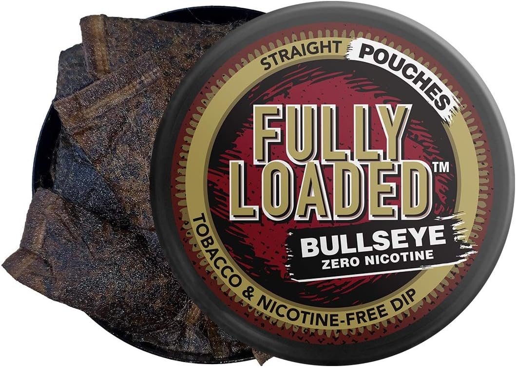 Fully Loaded Chew - 5 Pack - Tobacco and Nicotine Free Straight Flavored Pouches. Our Tobacco Free dip & Pouches are Made to Help Quit Dipping & Chewing. Food-Grade Ingredients Make Great Alternative