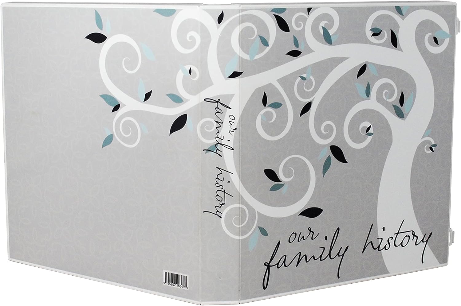 UniKeep Family History Records Organizer Case with Binder Rings (Poly Ring, Tree, 1.5 Inch Spine)