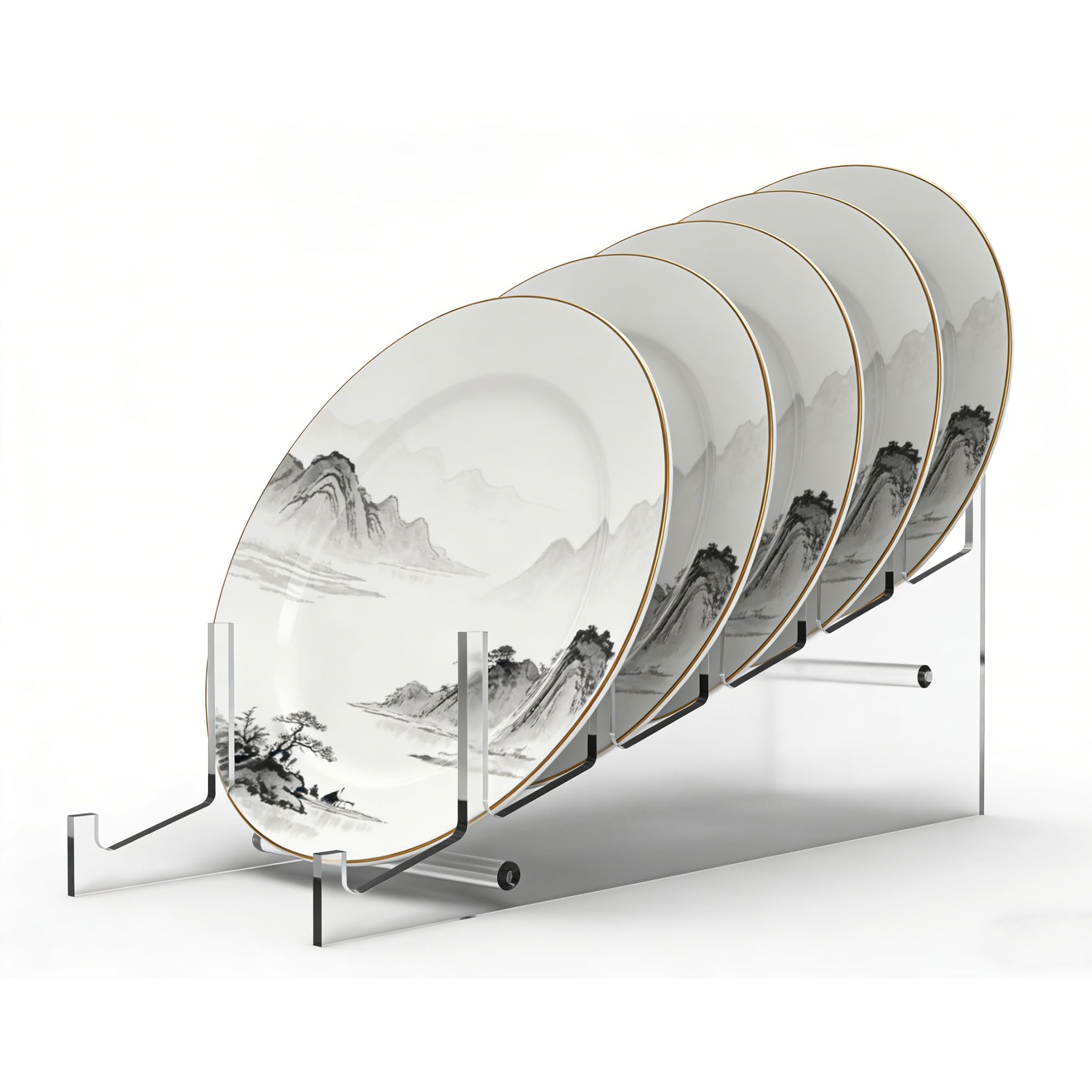 Amazon.com: FixtureDisplays® Large Multiple Plate Display Rack