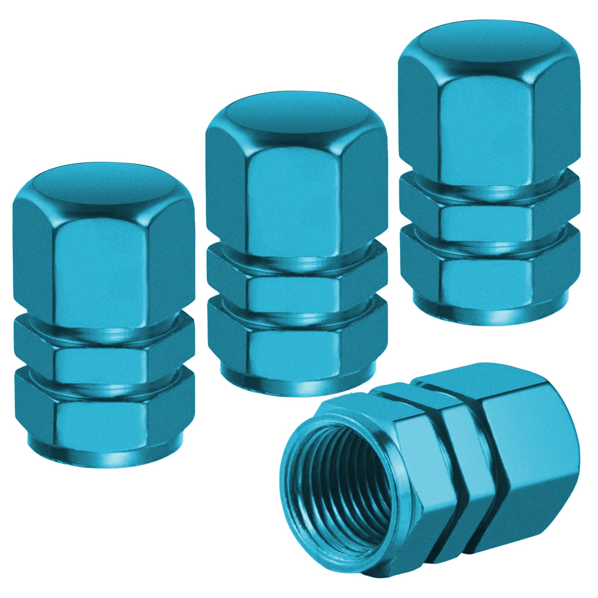 4Pcs-Ensemble Bouchon De Valve De Pneu De Voiture Tableau De Pression