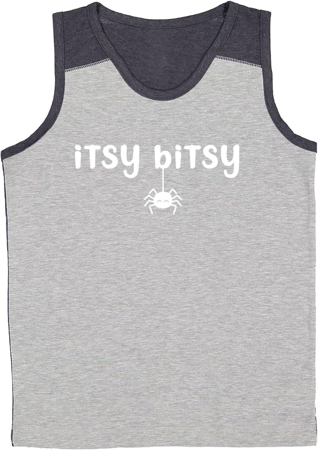 Haase Unlimited Itsy Bitsy Spider - Web Youth Contrast Back Tank Top
