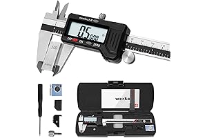Digital Caliper: Precision Measuring Tool for 0-6" Distances