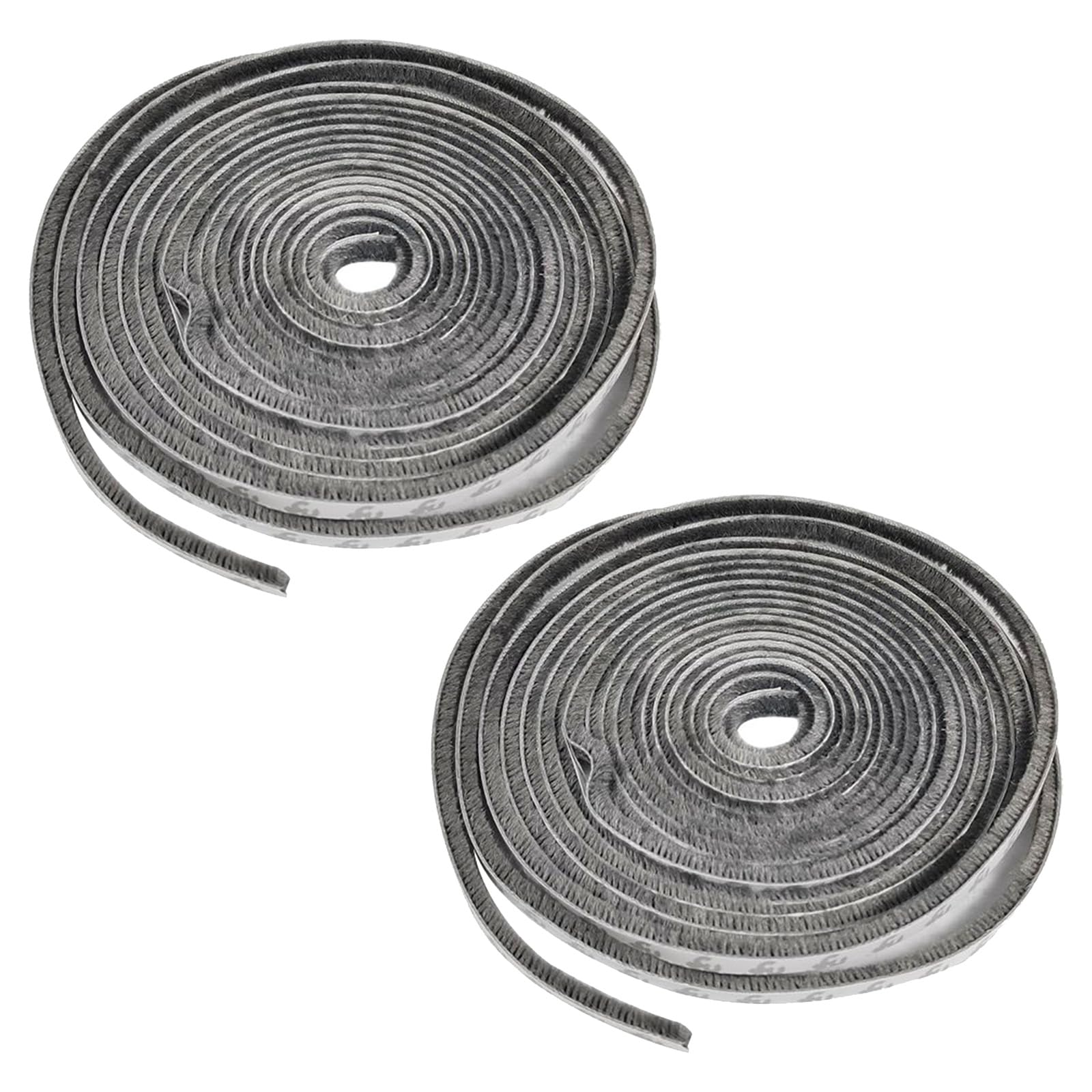 MADGININE Window Seal Strip 2 Pcs Door Seal,Weather Stripping Draught Stoppers Door Insulation Strip Draft Excluder Tape 5 Meters(L) x 9 mm(W) x 9mm(T) for Sliding Doors,Exterior Doors,Windows