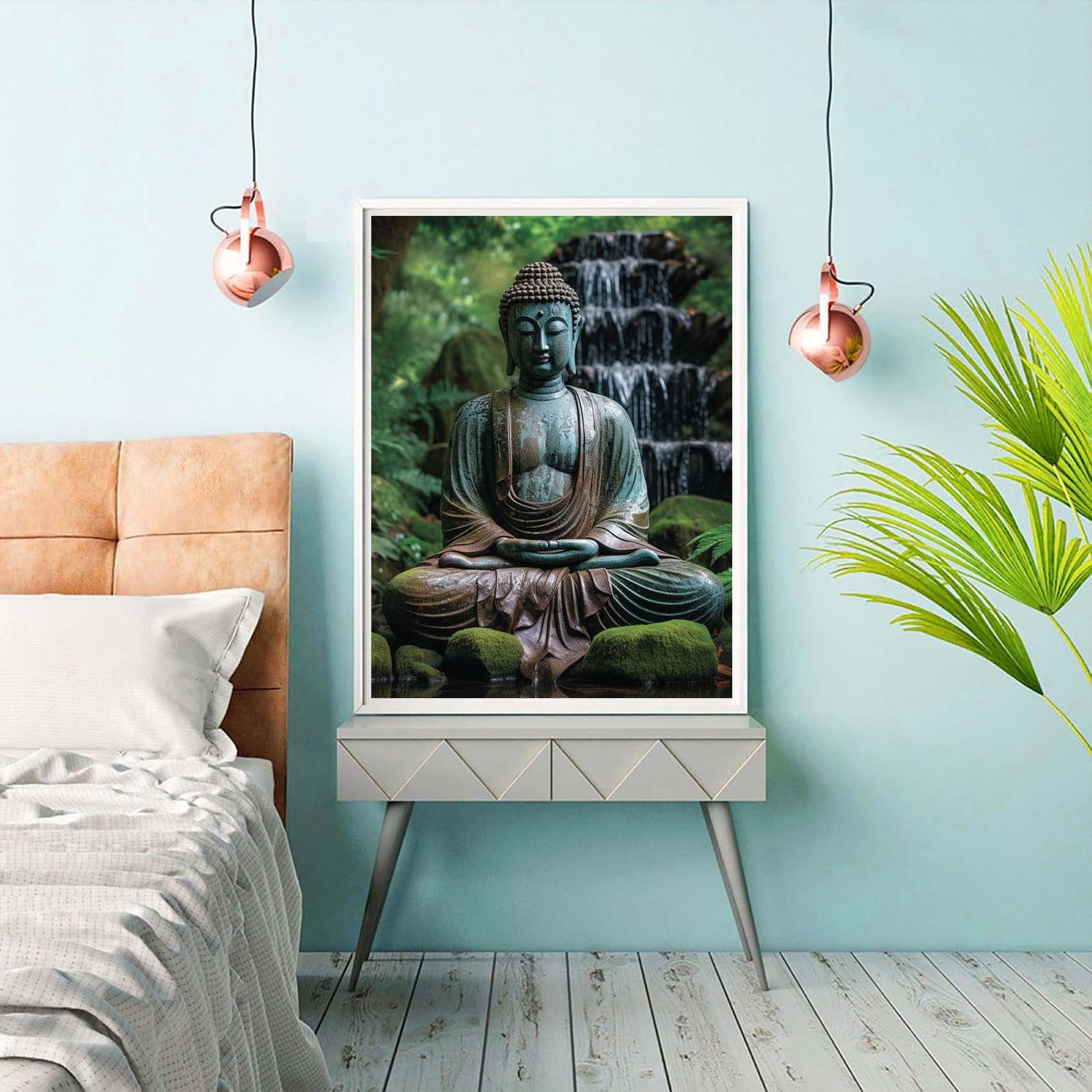 Reofrey Diamond Painting Kit Donna Africana – 5D Trapano Pieno 30x40cm – Fai Da Te Arte Murale