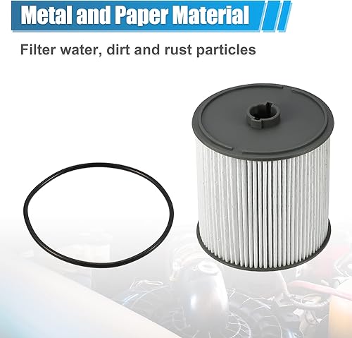 Miniatura 7 de X AUTOHAUX 4 filtros separadores de agua y combustible para Ram 1500 3.0L V6 - Diesel 2020-2023 6.7 litros Diesel Motores Reemplaza 68436633AA