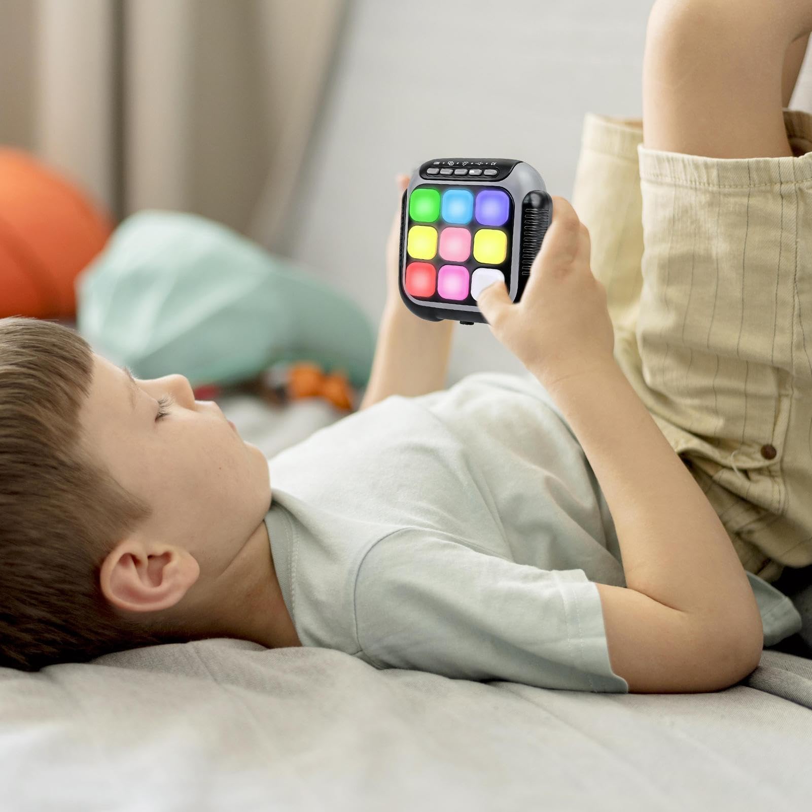 Jeu Sensoriel Fidget Électrique 1.89 Pouces Jouet d'Apprentissage Interactif pour Enfant