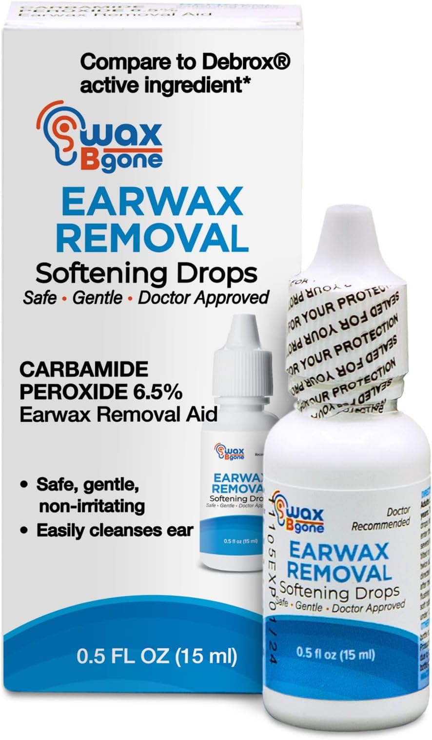 Otex Sodium Bicarbonate Drops for Hardened Ear Wax, 10ml