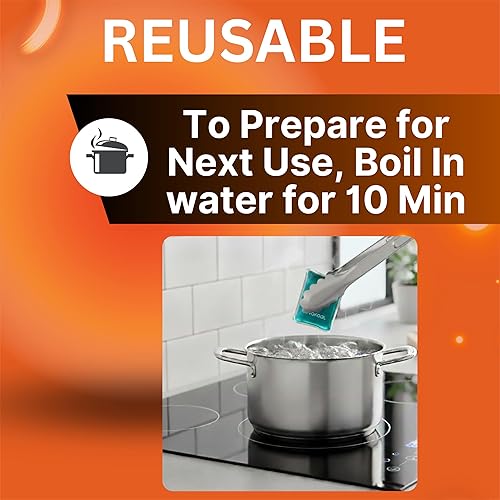 Miniatura 6 de Paquetes de calor reutilizables, 8 paquetes de calor instantáneos, almohadillas activadas por clic para sobre la marcha, campamento o hogar para