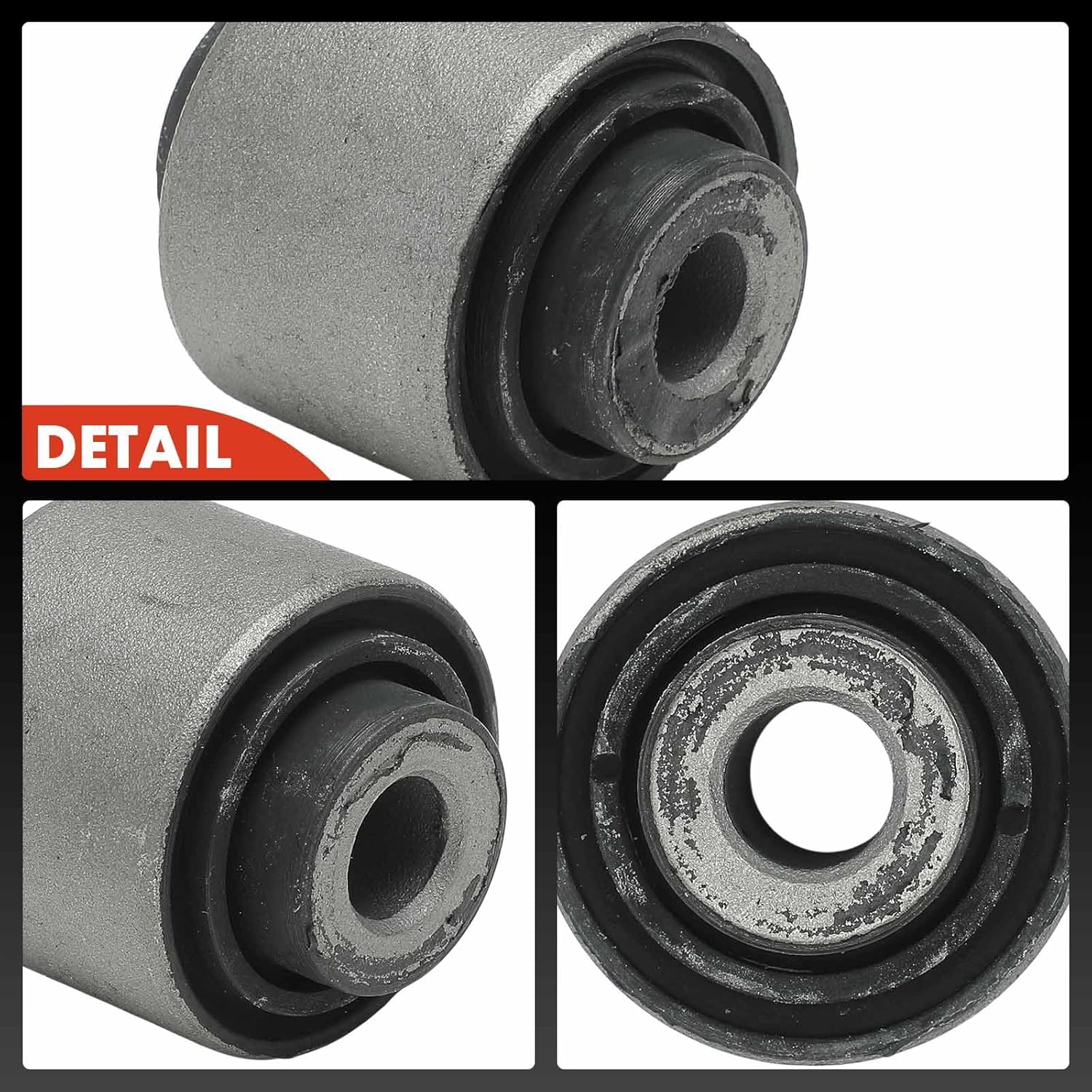 A-Premium 2 x Rear Outer Upper Control Arm Bushing Kit, Compatible with Honda CR-V 2002-2006, Civic 2001-2005, Element 2003-2011