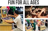 Vista 2 de B. Dazzle - Hermoso rompecabezas de ilustraciones de caramelo, desafiante diversión de 9 piezas para todas las edades, prueba de trivia, regalo