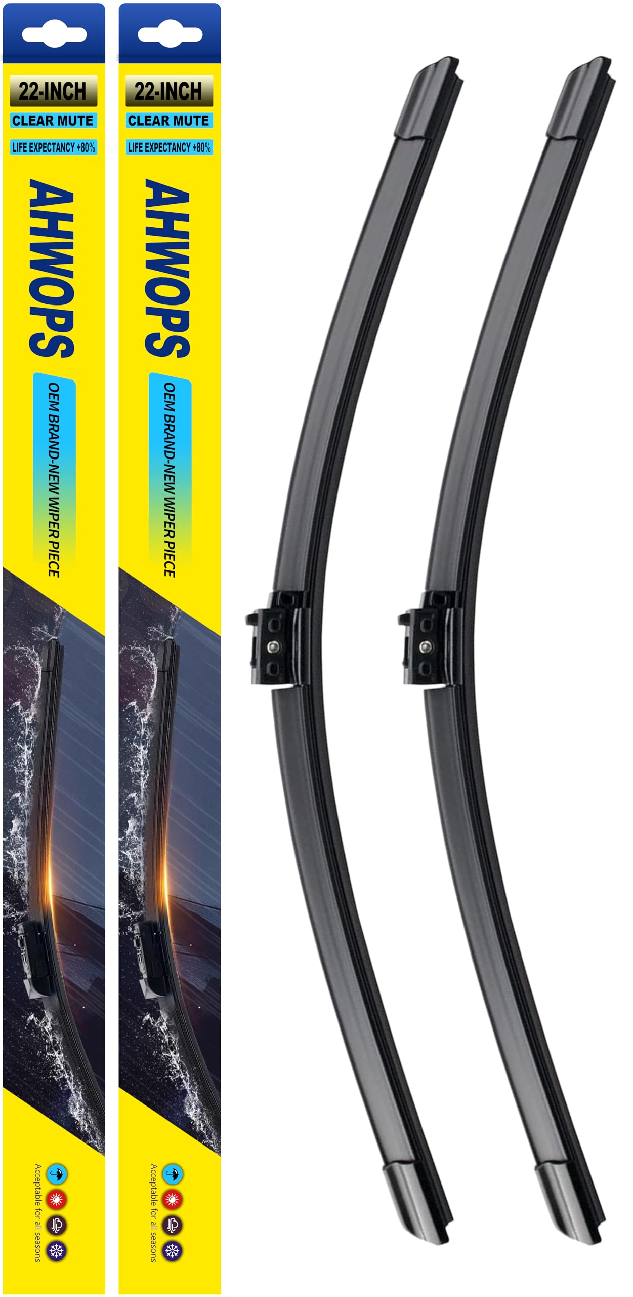 AHWOPS OEM Wipers 22+22 (C300)