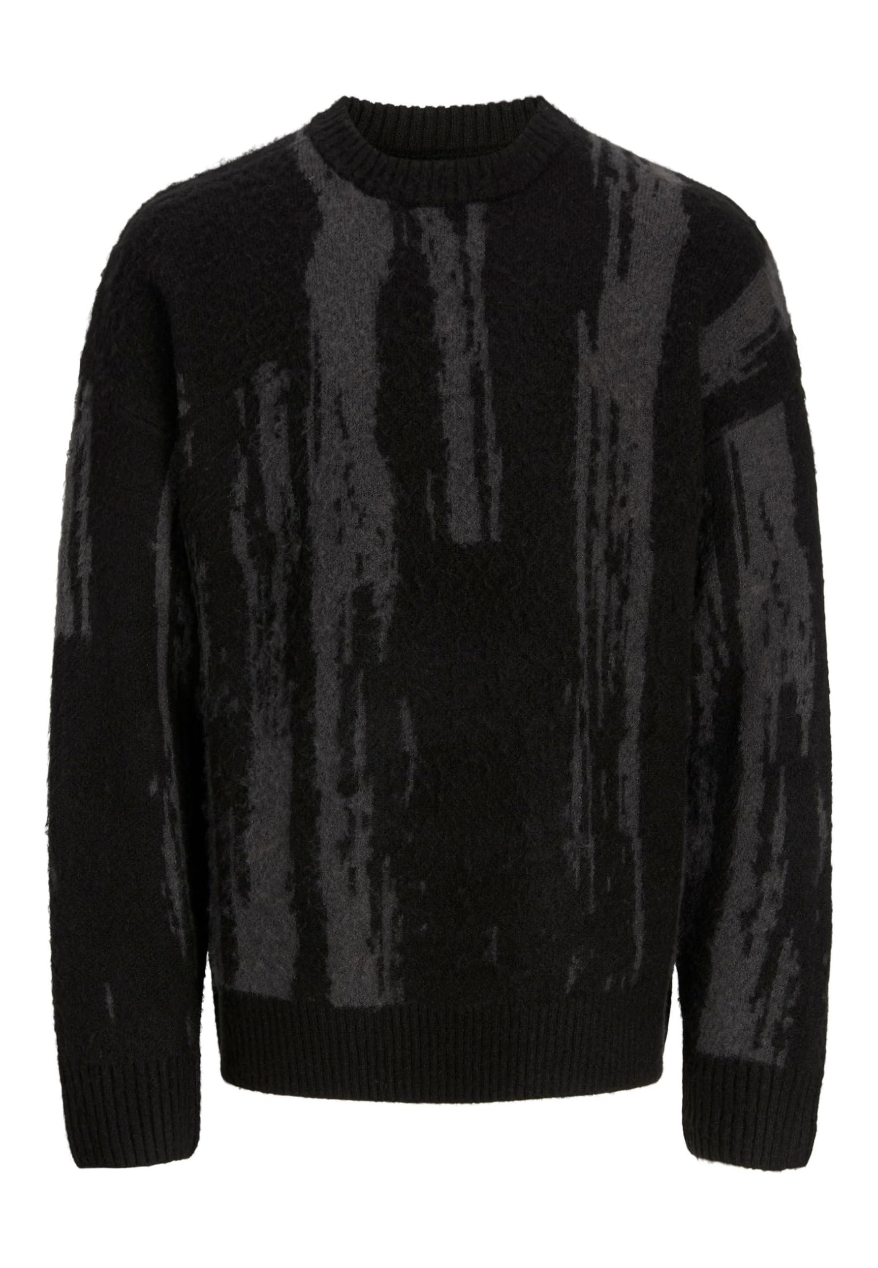 JACK & JONES Knitted Pullover Knitted Pullover XL, Black, XL