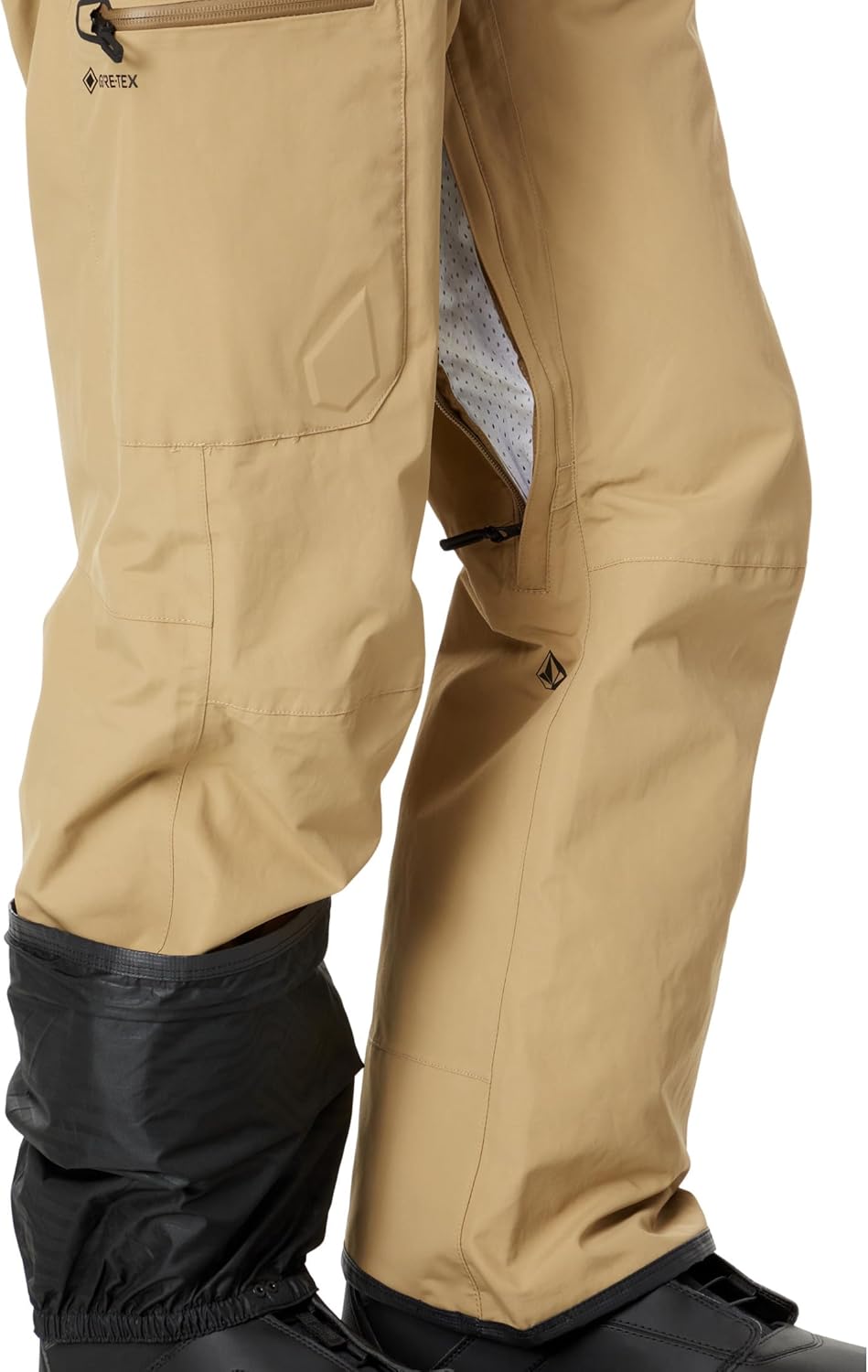 VOLCOM ボルコム GORE-TEX スノボパンツ ベージュ L