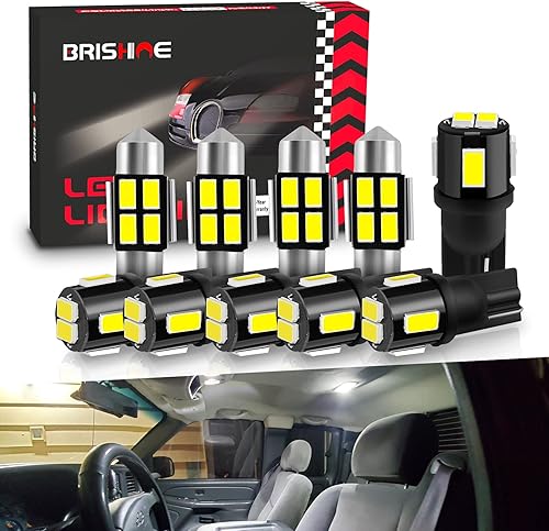 Miniatura 8 de 578 211-2 Festoon 41MM 194 168 2825 T10 175 Combo de bombillas LED blancas superbrillantes 5630 Chipset bombillas LED para interior de camión