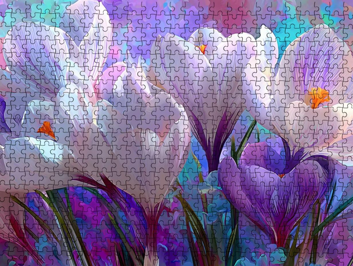 Puzzle de 6000 para Adultos, Las Flores Son Hermosas, Clásicos YHPGL7-391
