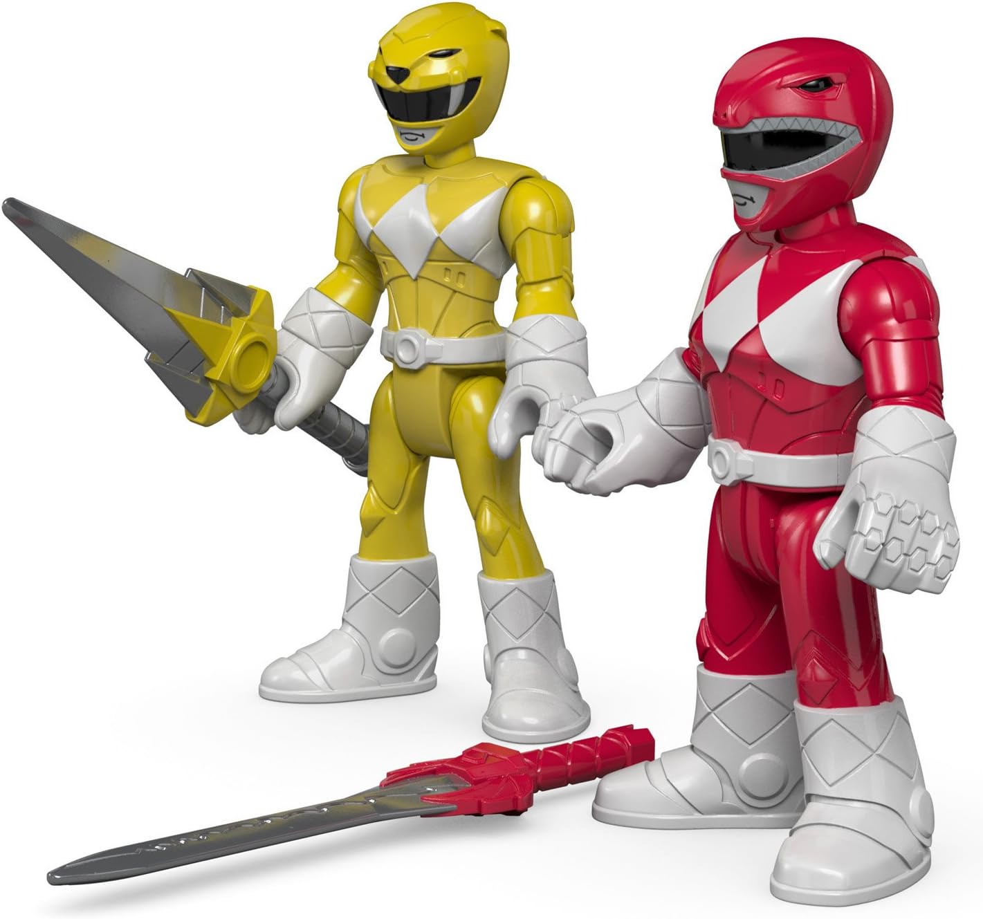Fisher-Price Imaginext Power Rangers Red Ranger & Yellow Ranger