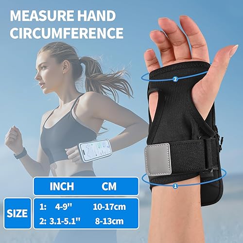 Miniatura 8 de Soporte de teléfono para correr, correa Frearm para iPhone Pro Max Plus SE (161514131211XXR) Galaxy S24S23S22S21, accesorios impermeables para