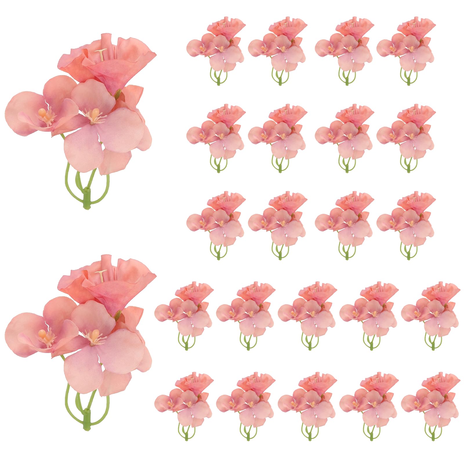 Remplisseur de vase orchidée artificielle rose violet pour déco de table mariage