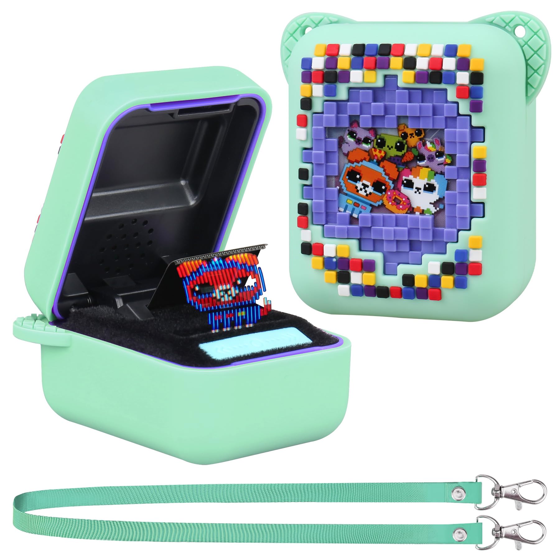 Supmay Silicone Cover Case for Bitzee Interactive Toy Digital Pet and Case