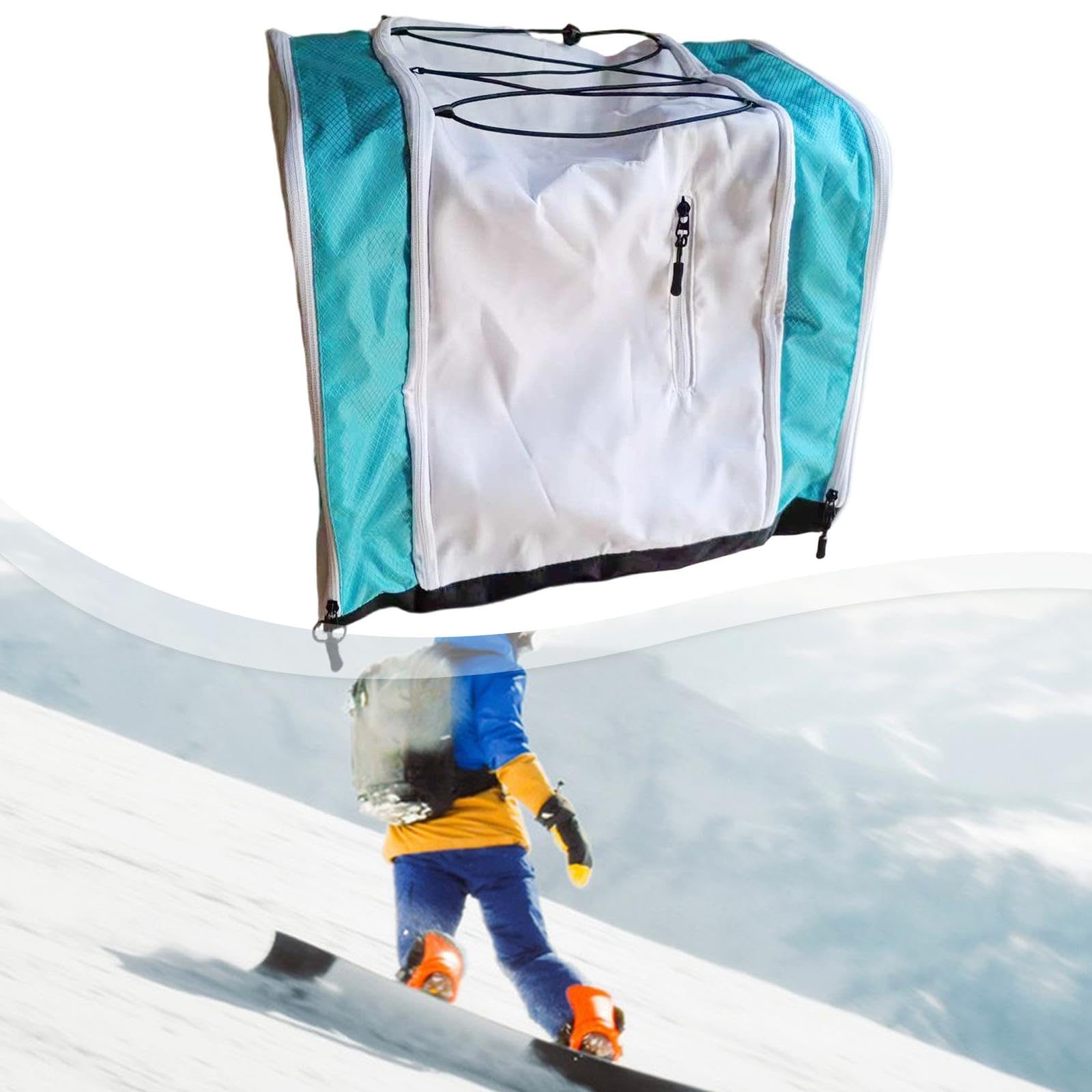 Zaino per Scarponi da, Leggero, Multiuso, Portatile, per Attrezzatura da
