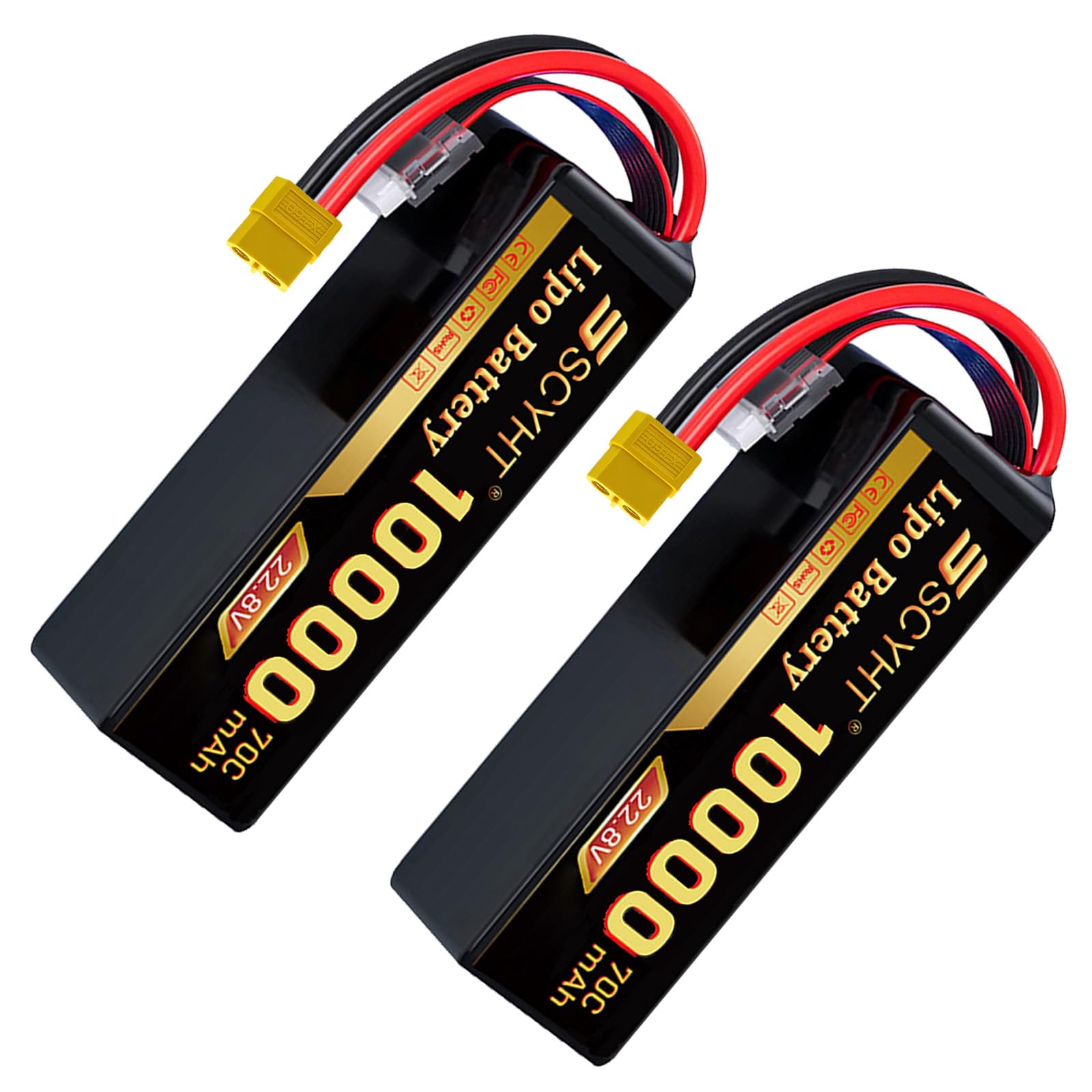 Batteria al litio 22,8 V 6S Batteria droni 70C