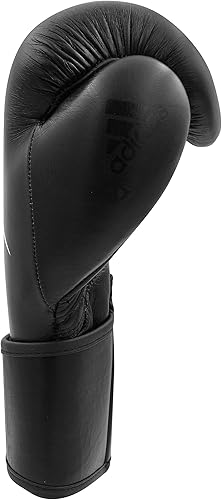 Miniatura 4 de adidas Speed 175 - Guantes de boxeo y kickboxing (piel, para boxeo), Negro, 16 onza