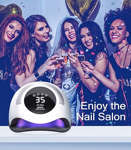Miniatura 7 de Luz UV para uñas Easkep de 120 W lámpara de uñas UV esmalte de uñas de gel secador de uñas lámpara UV LED lámpara de curado de lámpara UV máquina de