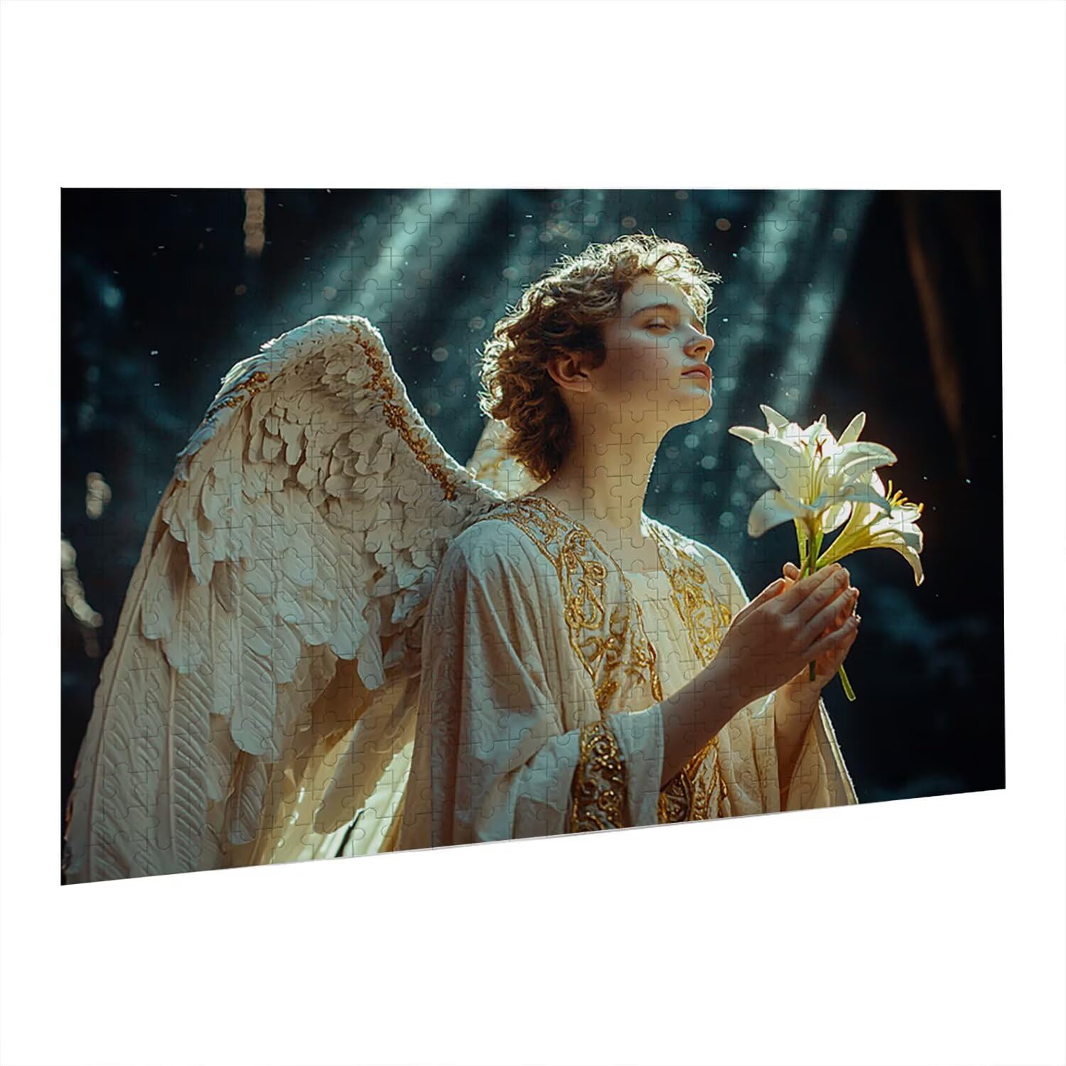 Jigsaw Puzzle, 2000 Pezzi Puzzle Classici, Angelo Puzzle Rilassamento Intelligence, Mpossibile Difficile Puzzle Impegnativo per Adulti Puzzle Gioco Familiare, Regalo per Amore Amico fr0-434