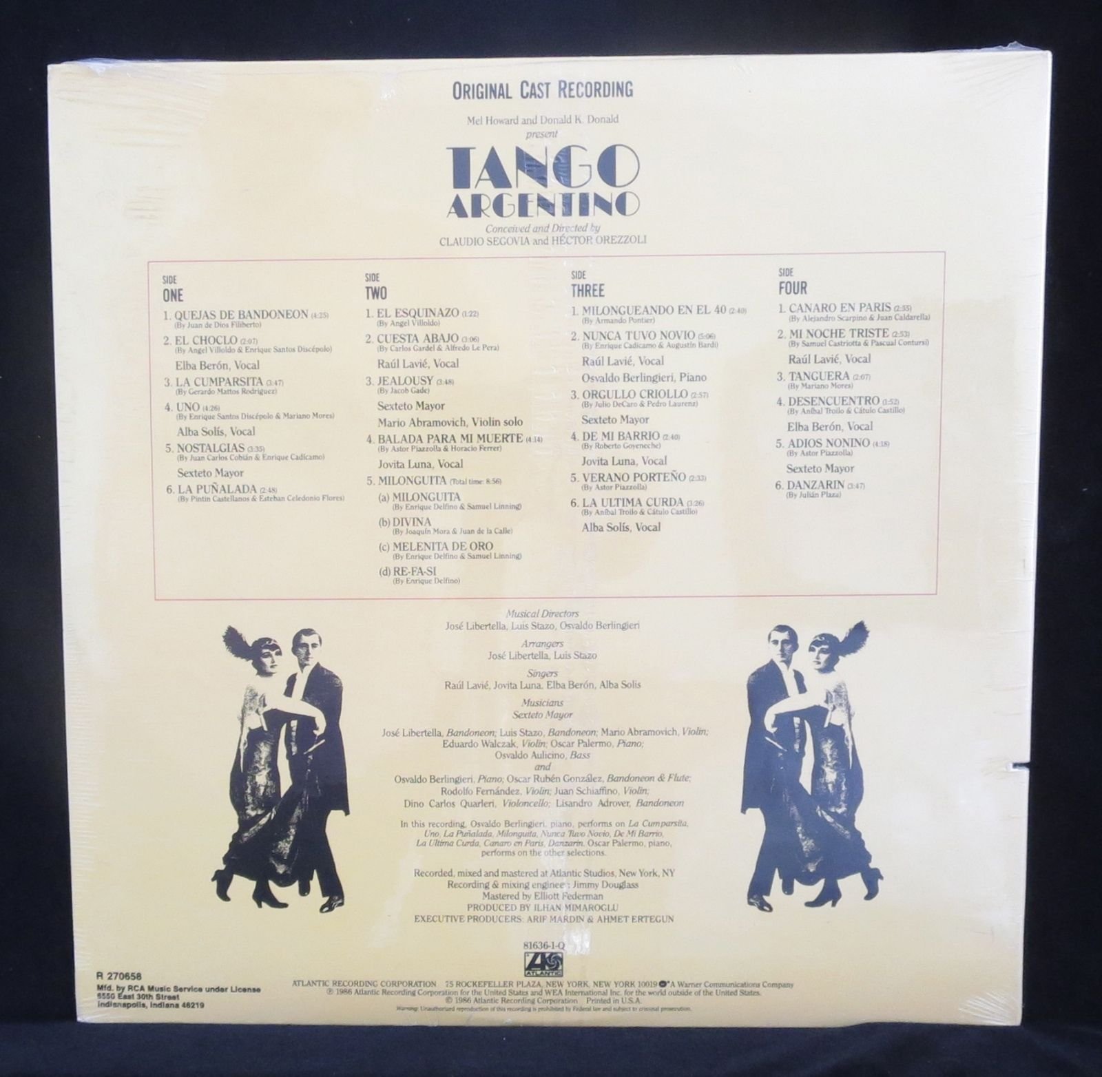 Tango Argentino - Original Cast Recording