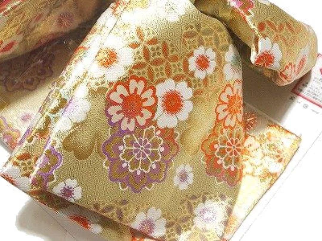 七五三 女児 結び帯 作り帯 7歳用 大寸金襴 ゴールド 桜７歳用 7C 楽天市場】七五三お祝い 女児 結び帯 作り帯 7歳用 大寸金襴
