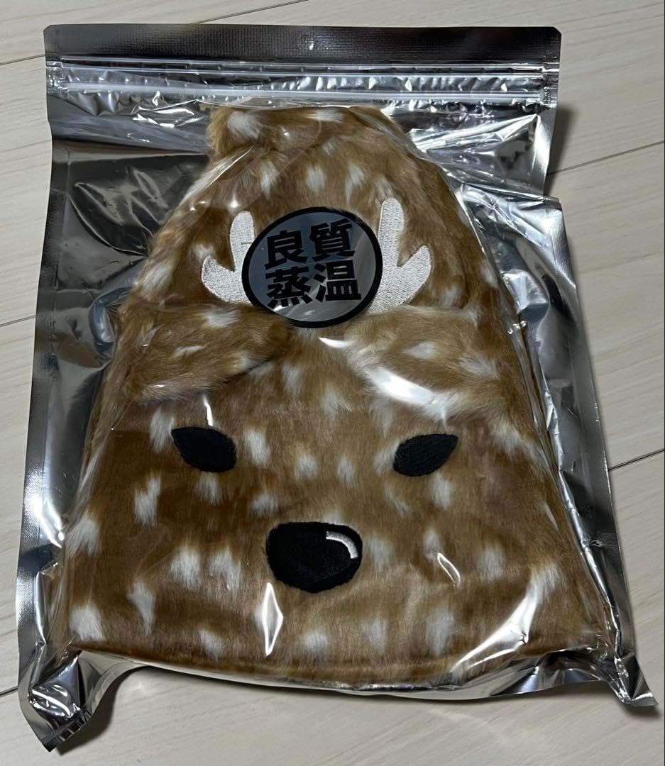 良質蒸温 ベストサウナハット】鹿の湯×BSH バンビ柄サウナハット7/