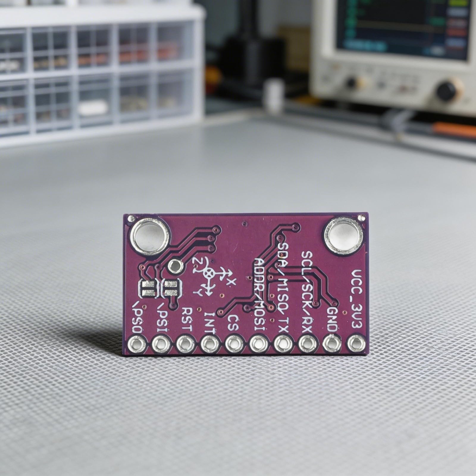 BNO085 9DOF Module de capteur IMU, suivi de mouvement à 9 axes pour robotique AR VR, I2C pour interface SPI UART, 25,8 x 15,5 mm
