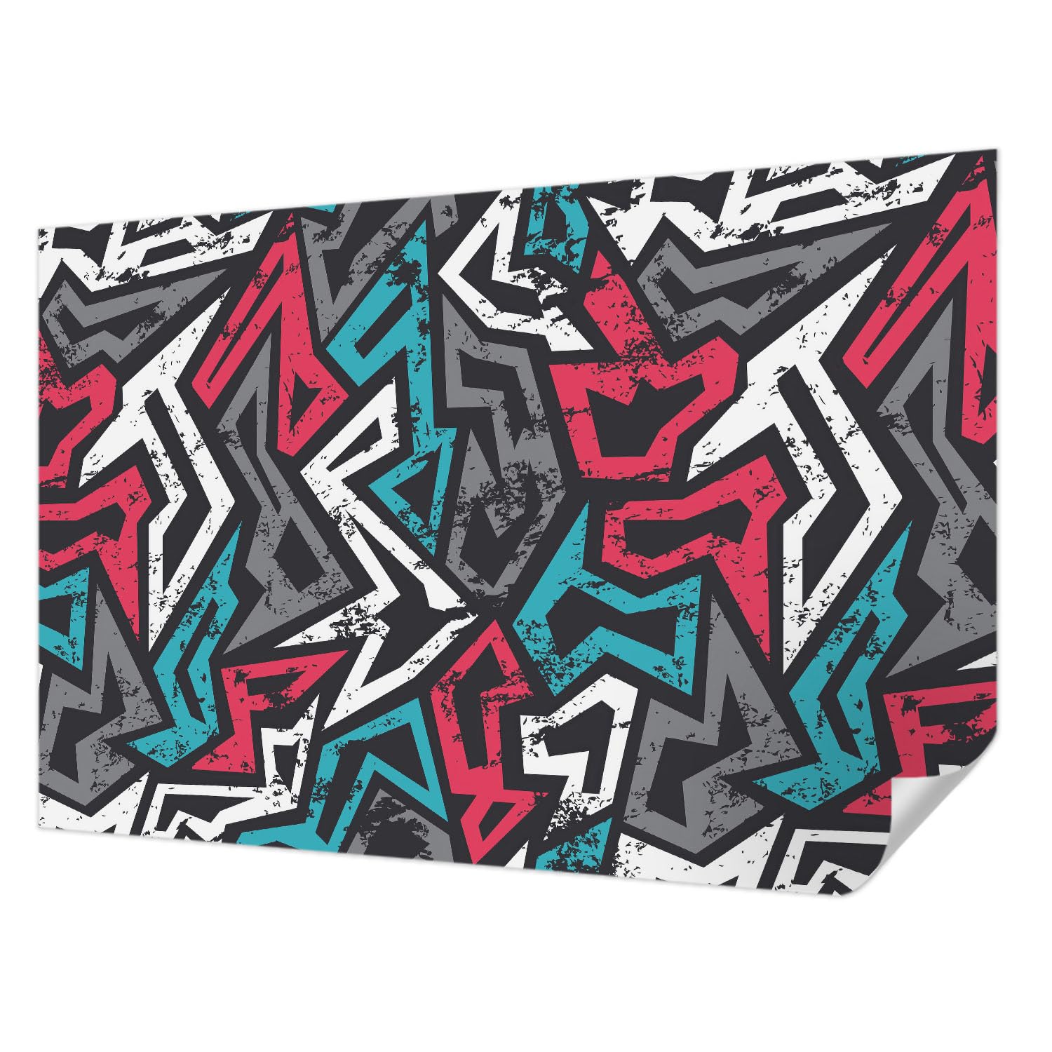 Papier peint auto-adhésif salon moderne Tulup décoration murale 104x70