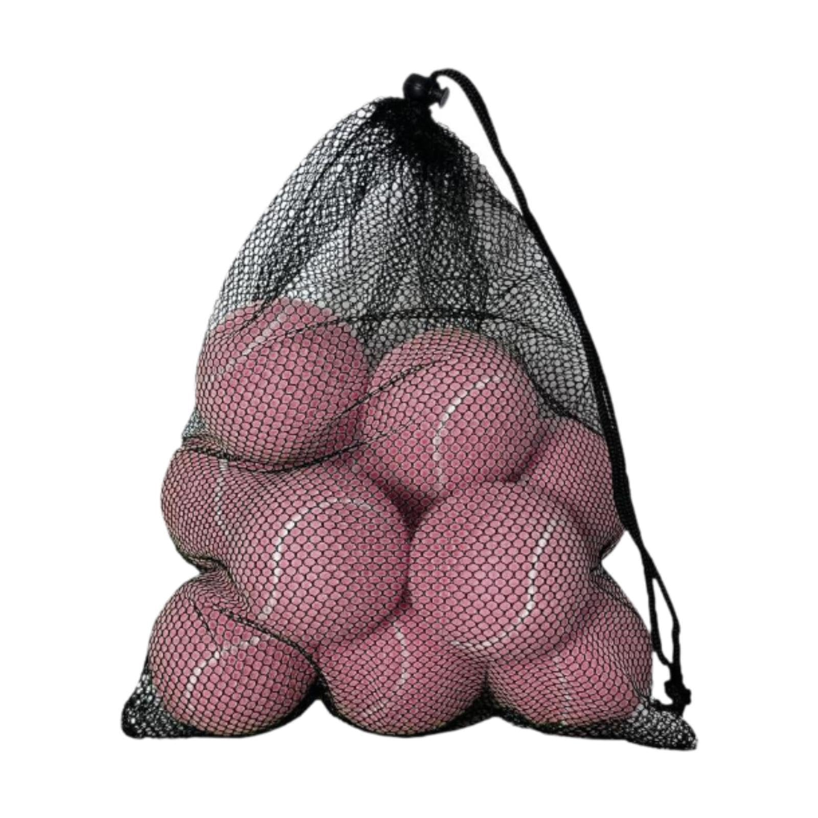 Balles de Tennis d'entraînement élastiques, Ensemble Professionnel pour l'exercice en extérieur, Enfants et Adultes, avec Sac. Ces balles de Tennis sont conçues pour