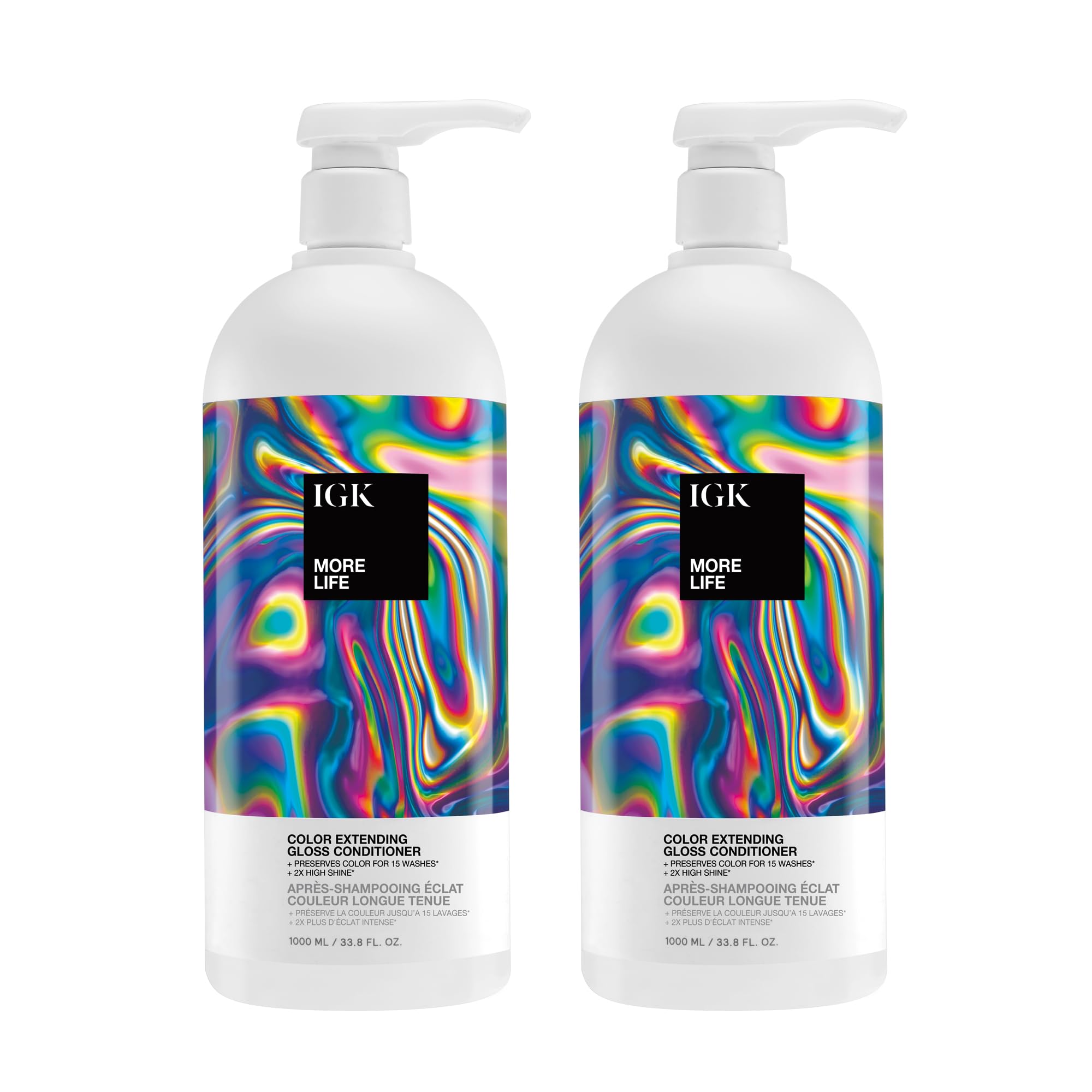 MORE LIFE Color Extending Conditoner Liter 2-Pack