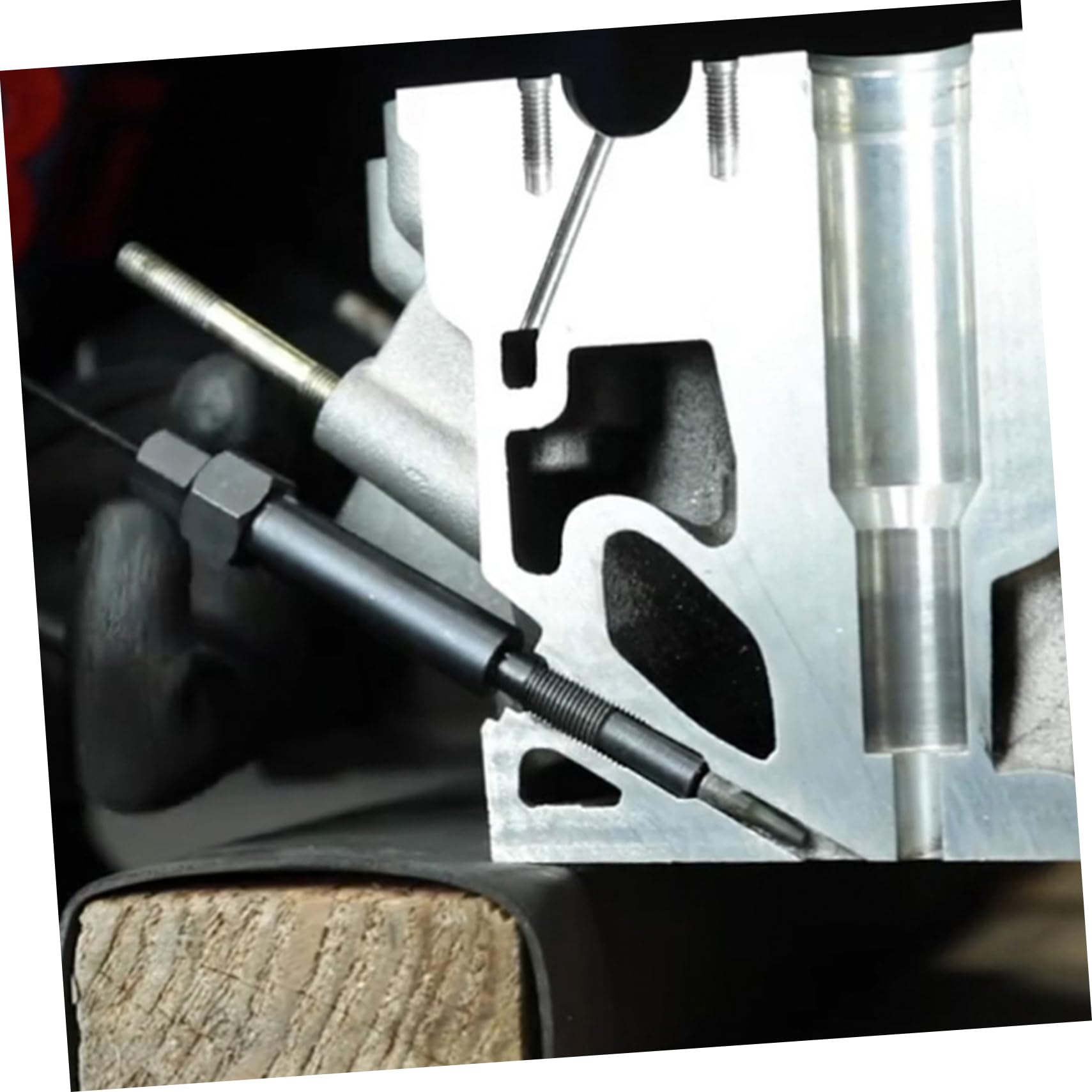 ULTECHNOVO Kit Extraction Bougie De Préchauffage Acier Abs 22 Pièces pour Voiture Réparation Moteur Automobile Entretien Professionnel