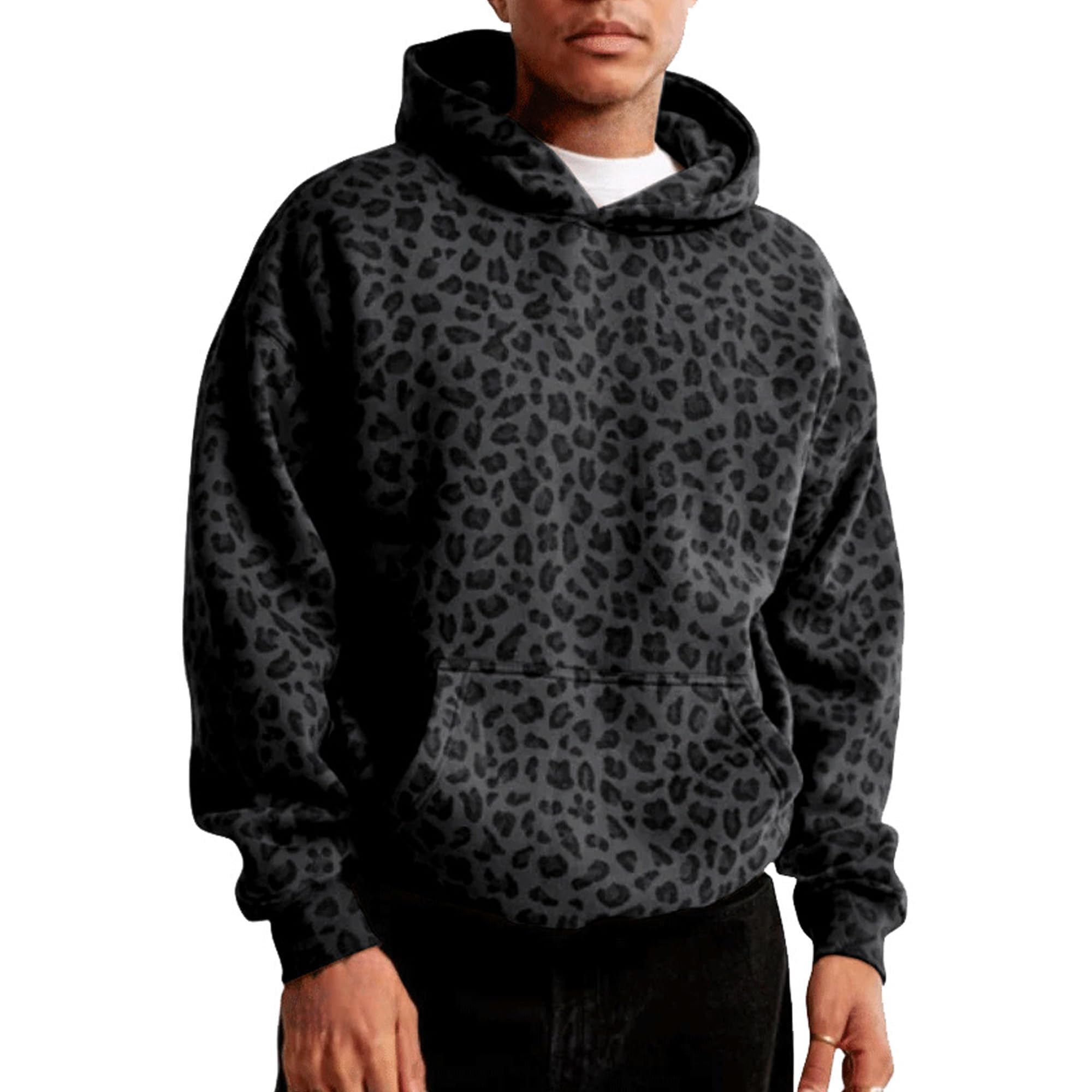 トップス semantic design - leopard zip hoodie y2k Amazon.com: Hesaco Zip Up Hoodie Women Cheetah Print Hoodie