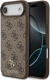 CG MOBILE Guess [Official Licensed] Protective Case Designed for iPhone 17 Air |Mag-Safe Compatible|4G Pu Leather Case wit... Price In India