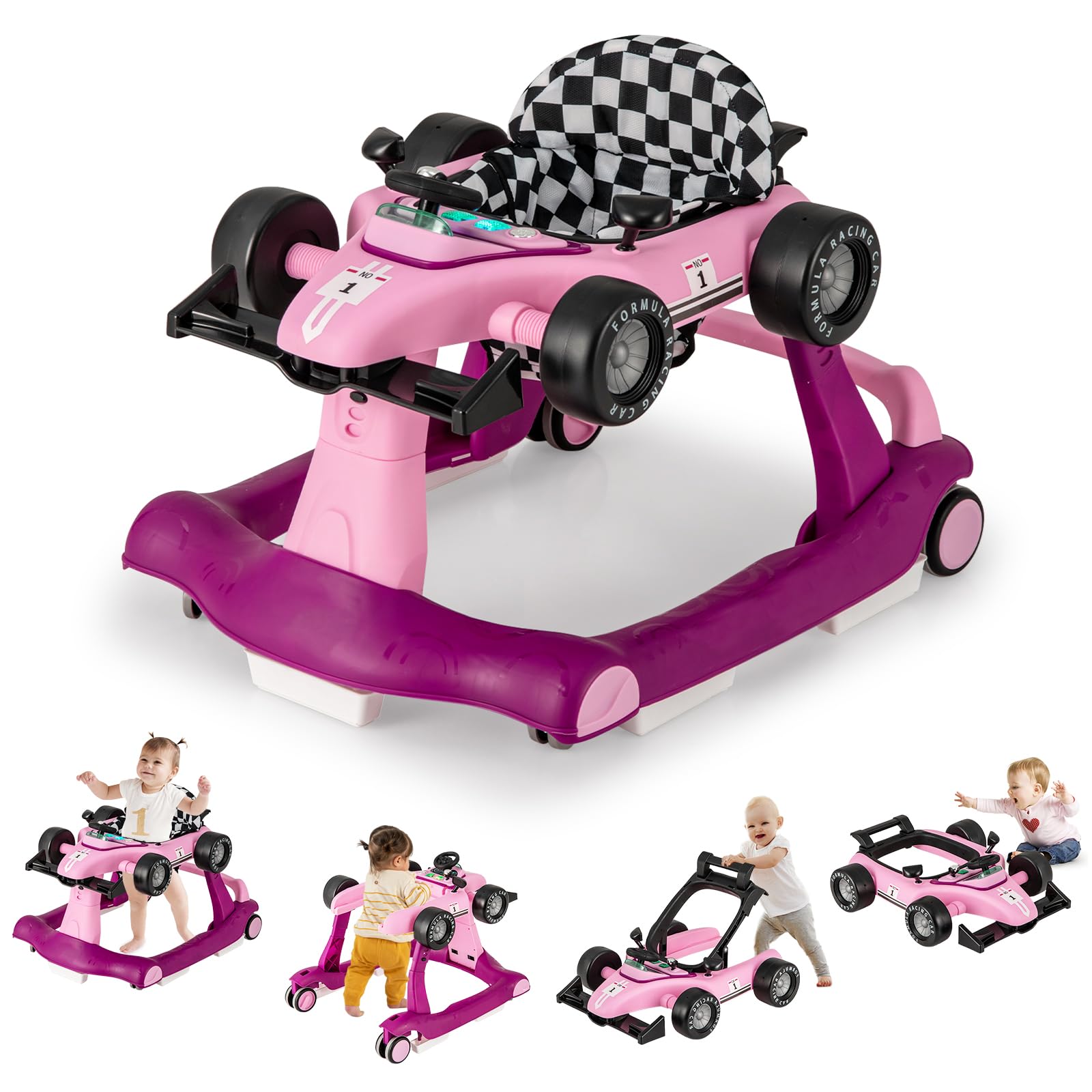 GLACER Foldable Baby Walker - walkers | Mubboo