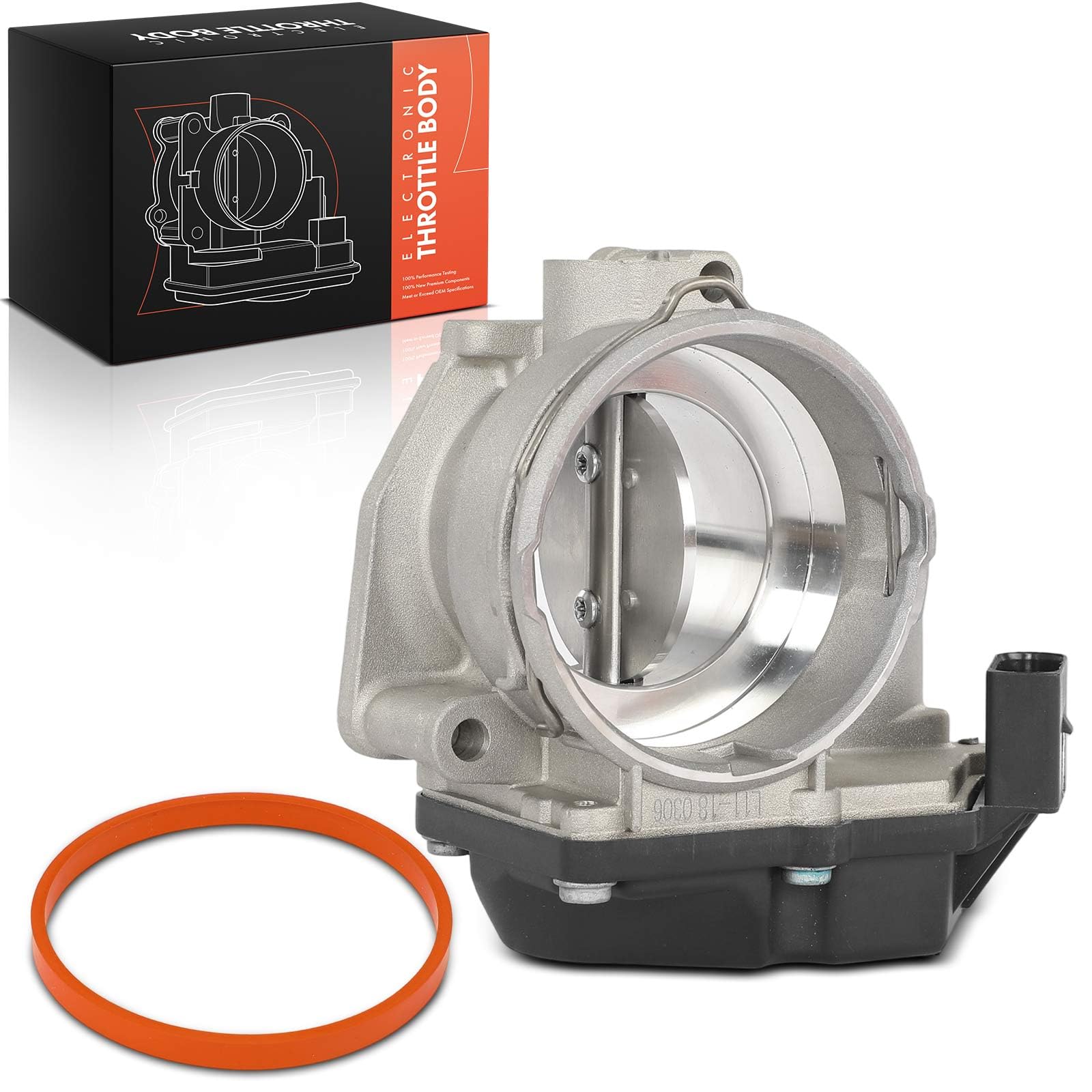 Frankberg Cuerpo del acelerador Compatible con A3 8P1 1.9L 2.0L 2003-2010 Altea 5P1 1.9L 2.0L 2004-2022 Ibiza III 6L1 1.4L 1.9L 2005-2009 Replace# 03G128063A