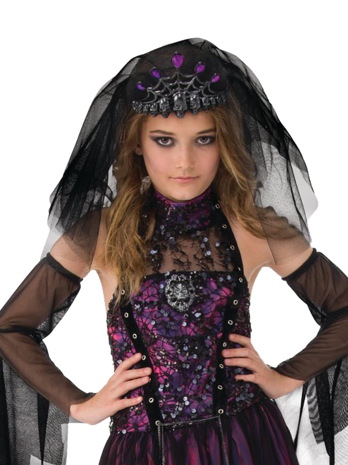 Rubie's - Costume da principessa gotica per bambina, taglia media