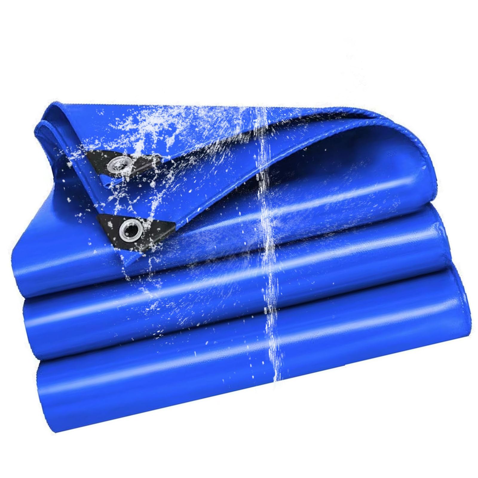 Lona con Ojales de Alta Durabilidad y Acabado Resistente Azul