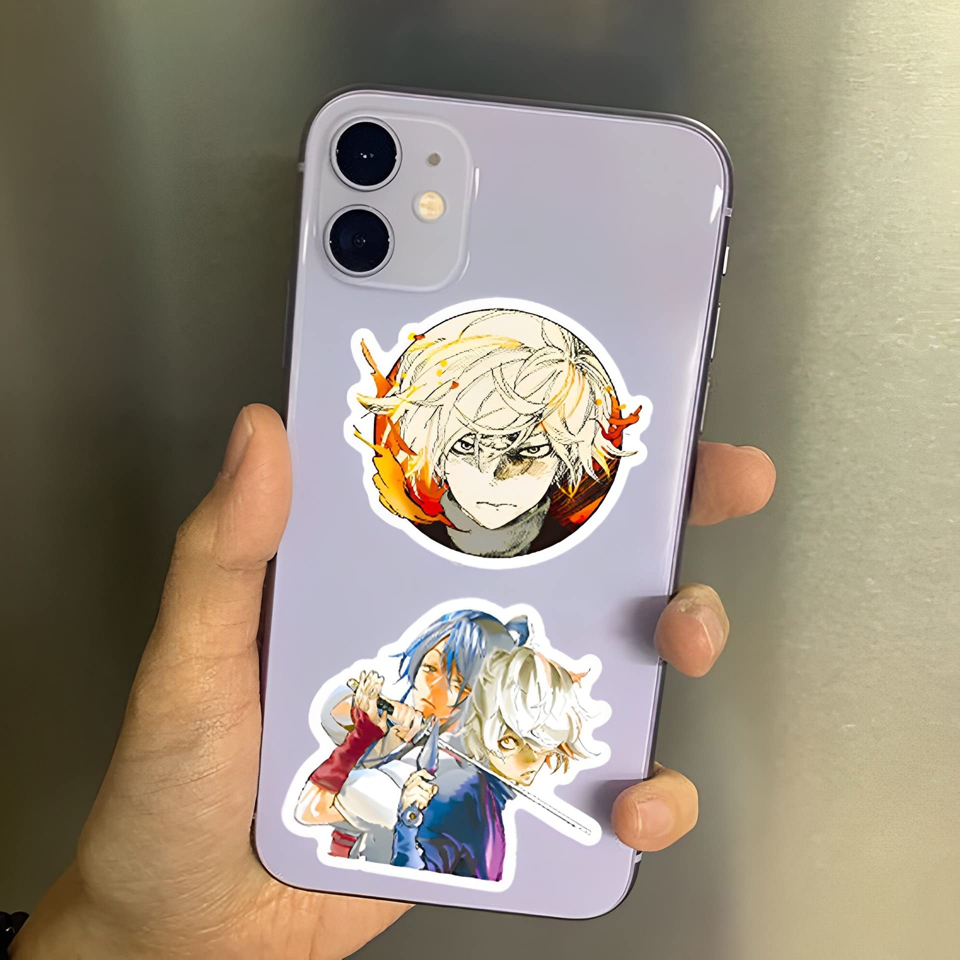 100 pezzi anime adesivi misti anime per laptop, paraurti, skateboard, bottiglie d'acqua, computer, telefono, pacchetto di adesivi anime per bambini/ragazzi