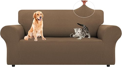 Miniatura 34 de LURKA Fundas Elásticas para Silla Sofá de 1 Pieza Cubiertas de Sofá para Protector de Muebles Sofá Cubiertas Completas con Parte Inferior Elástica