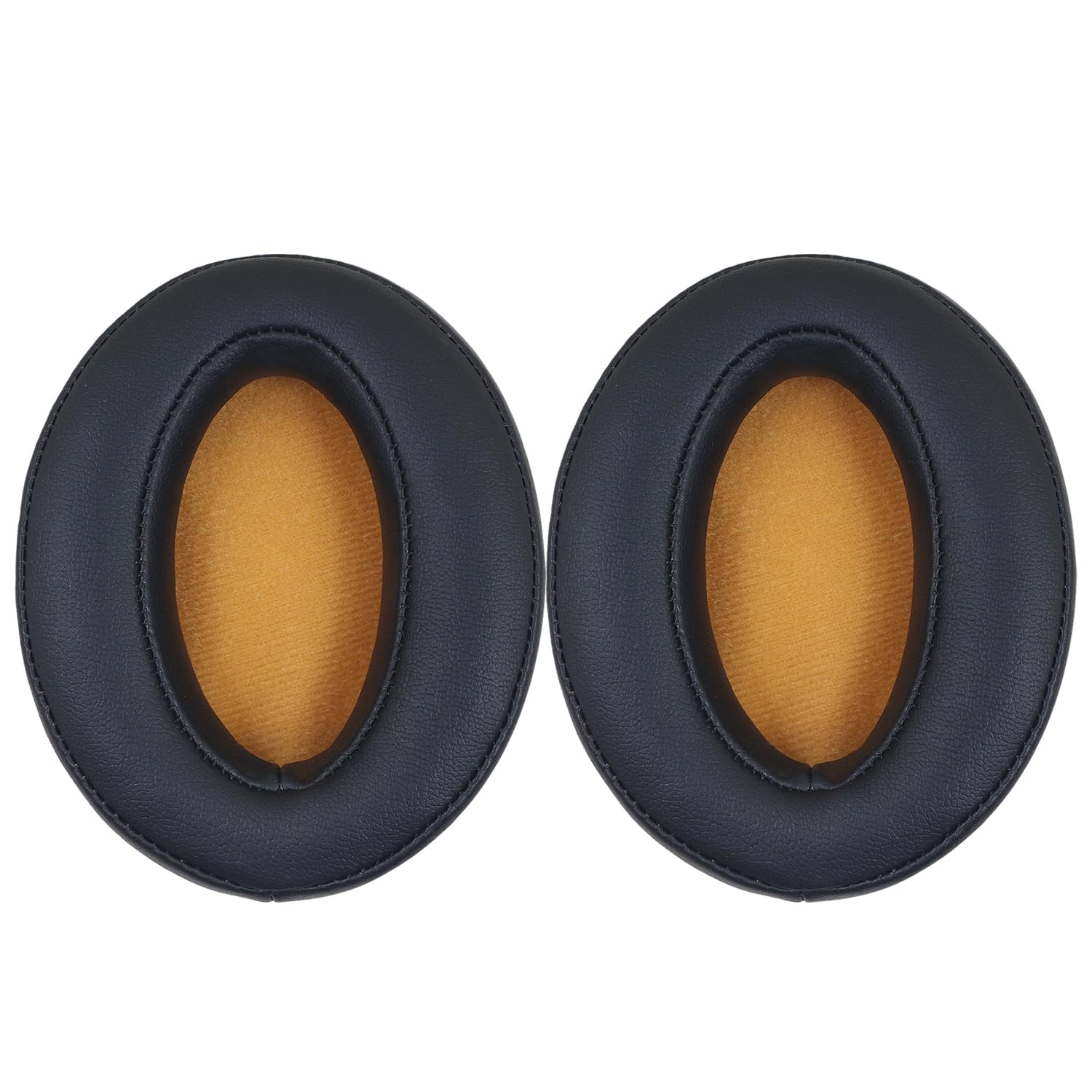Replacement Ear Pads for Sennheiser Momentum 2.0 (Momentum 2, M2), HD1 Around-Ear Headphones, Ear Pads Cushions with High-Density Noise Isolation Foam, Made Leather - Black