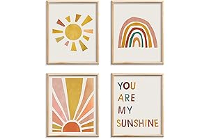 Boho Rainbow Decor Adds Sunshine to Nursery