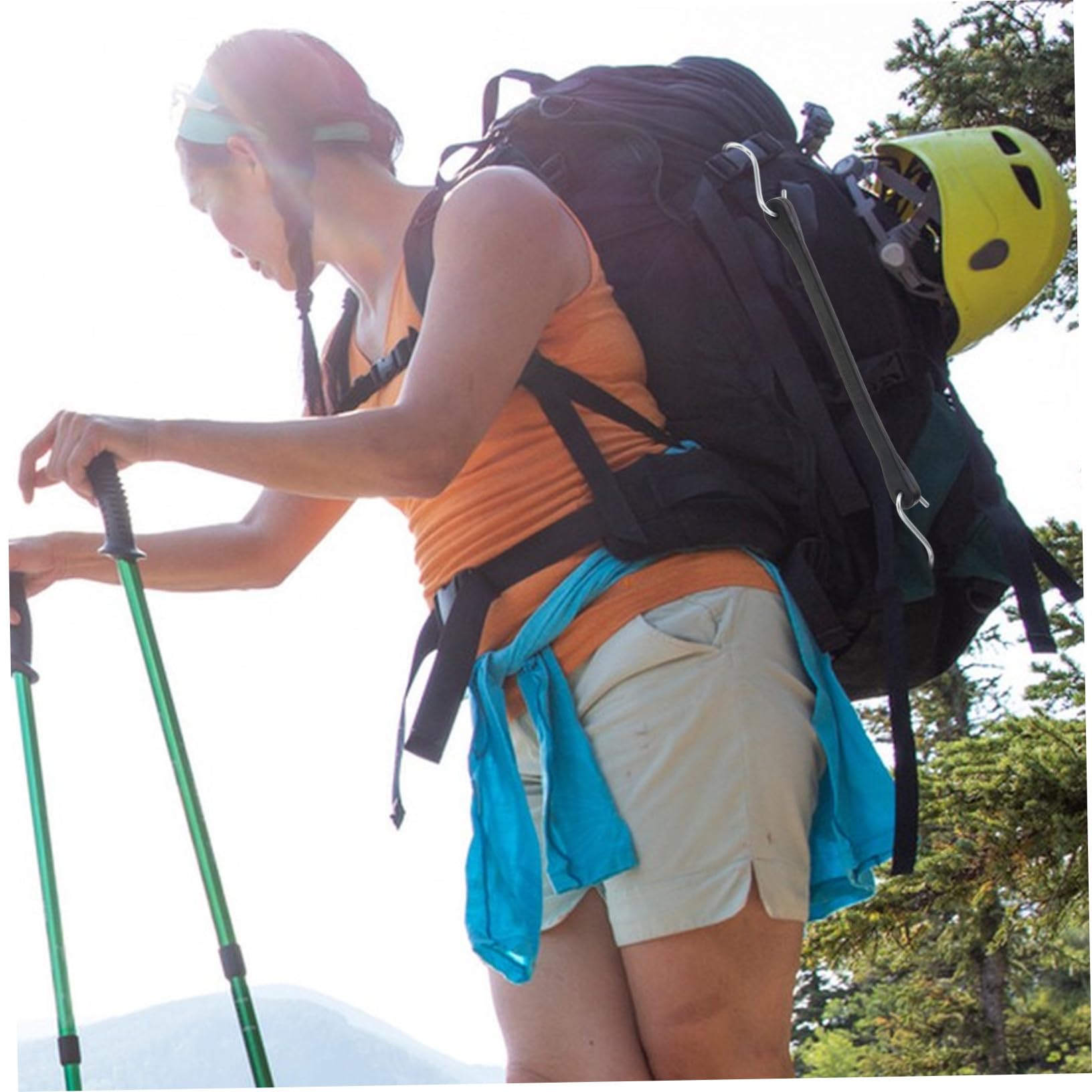 10stücke Gepäckgurte mit Haken zur Befestigung von Gepäck für Reisen und Outdoor-aktivitäten Robuste und Zuverlässige Gepäckverbindungsgurte für Koffer und Reisegepäck