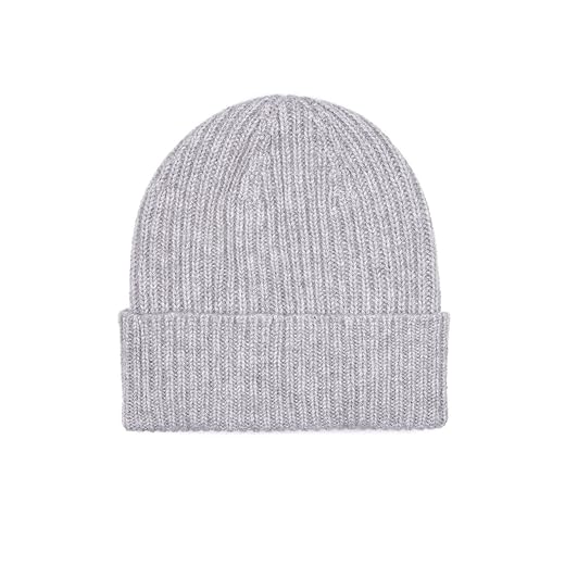 100% Cashmere Unisex Beanie Hat by Lona Scott